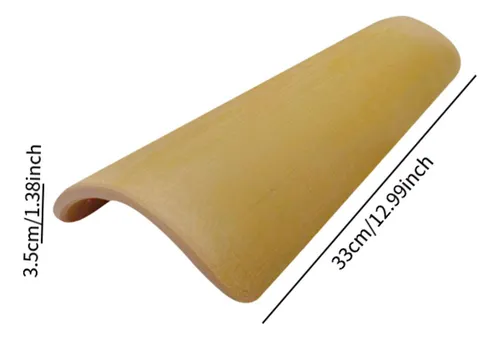 Almohada De Bambú Para El Cuello, Ergonómica, Cómoda,