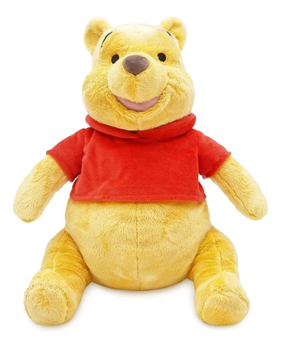 Peluche Oficial De Disney Store Winnie The Pooh, Mediano De 