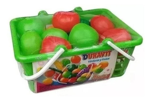 Imagen 3 de 4 de Canasta De Frutas Y Verduras Duravit Art.506 Planeta Juguete
