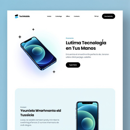 Edicion Y Diseño De Página Web Tienda Online Celulares