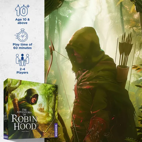 Juego De Mesa Las Aventuras De Robin Hood | Kosmos | 2-4