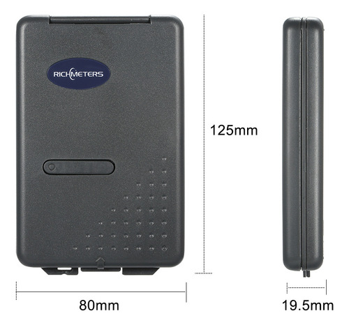 Zg Mini Multímetro Digital Portátil Multifunción Richmeters