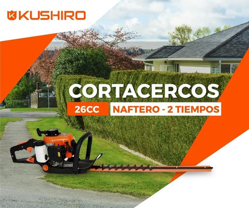 Imagen 3 de 5 de Cortacerco Kushiro A Explosión 2 Tiempos 26cc 60cm Cck26