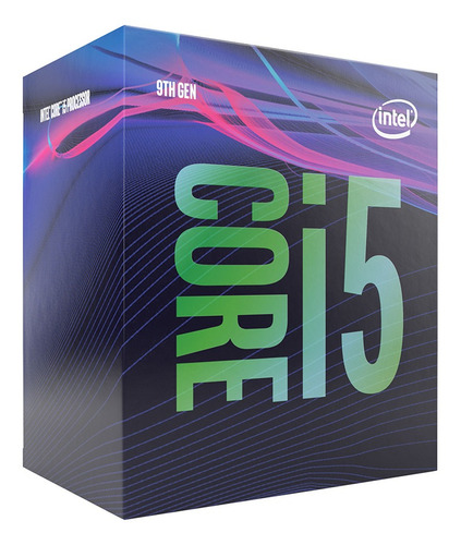 Procesador Gamer Intel® Core™ i5-9400 BX80684I59400 de 6 núcleos y 4.1GHz de frecuencia Con el disipador de stock incluido