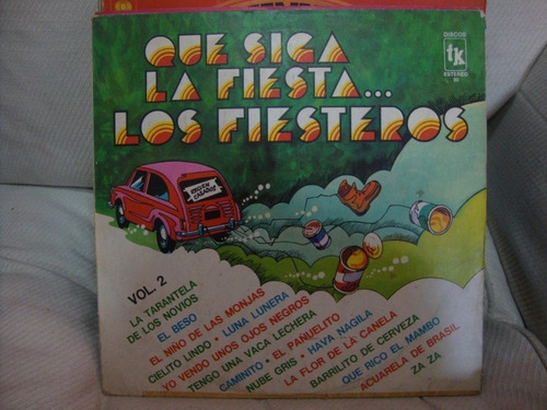 Vinilo Los Fiesteros Que Siga La Fiesta C4