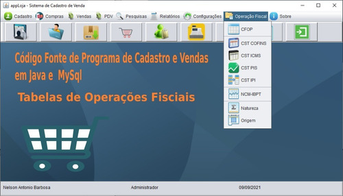 Código Fonte De Sistema De Vendas Em Java