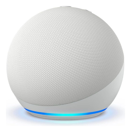 Echo Dot 5 Geração Com Alexa Amazon Preto Ou Branco Bivolt Cor Branco/Gelo