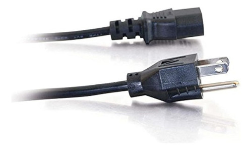 Cable De Alimentacion Estandar C2g, 5-15p A C13, 18 Awg, 1