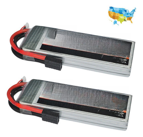 2xhrb 11.1v 5000mah 3s Lipo Rc Batería 50c 100c Para Coche T