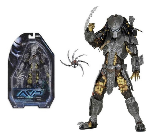 Figura De Acción Neca Predator 15 Wave Scar Avp De 7 Pulgada