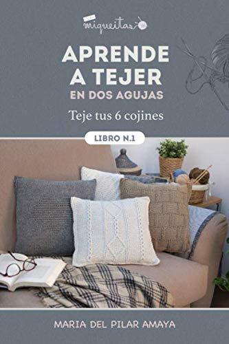 Aprende A Tejer En Dos Agujas 1: Teje Tus 6 Cojines