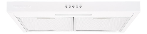 Extractor Purificador De Cocina 3v Luz Led 120w Doble Filtro Aluminio Apto Con Y Sin Salida Kanjihome Blanco Kjh-airextpuri120w