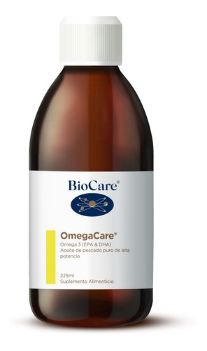 Omegacare Omega 3 Liquid Alta Potencia Sabor Naranja Biocare