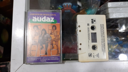 Cassette Vamos De Fiesta Con El Grupo Audaz Formato Cassette