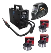 Comprar Soldadora Inversora Redbo Mig 120 + 3 Rollos De Microalambre