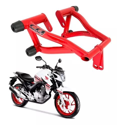 Protetor Motor Carenagem Stunt Race Nxr160 Bros 160 Vermelho