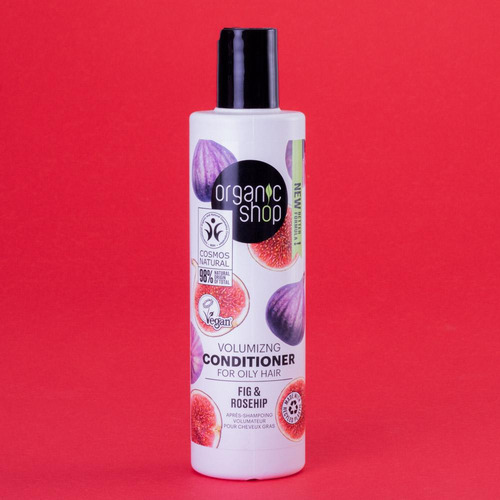 Condicionador Vegan Rosa Mosqueta E Figo Organic Shop 280ml