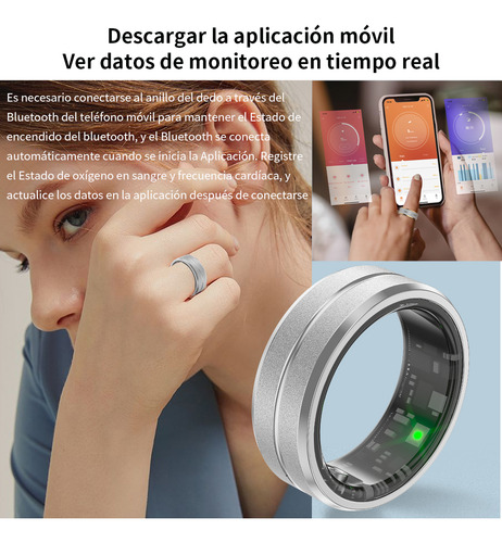 Anillo Inteligente Con Rastreador Gps Bluetooth 2024, Anillo
