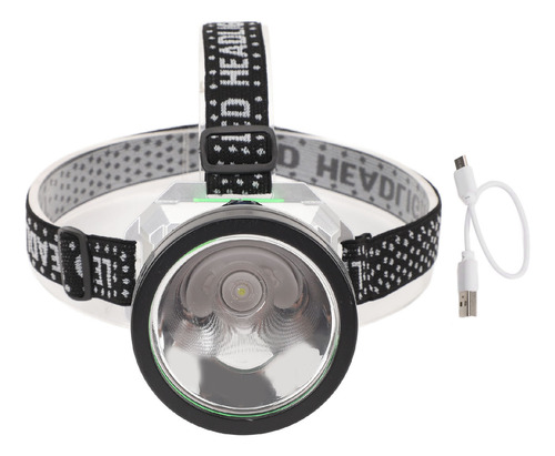 Linterna Frontal Led Superbrillante, De Alta Resistencia Al