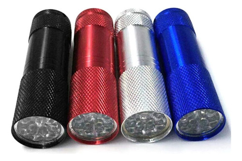 Linterna Uv Lampara Ultravioleta 9 Led Luz Negra Billetes F Linterna A Escoger Luz Blanco
