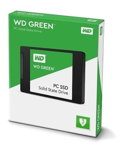 Ssd 1tb Western Digital Green Sata3 Note Pc Pc 7mm  545mbs