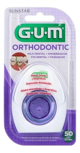 Hilo Dental Gum Para Ortodoncia Con 50 Usos