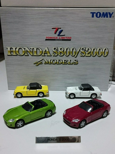 Tomica Limited Vintage Honda S800 S2000 Set 4 Autos