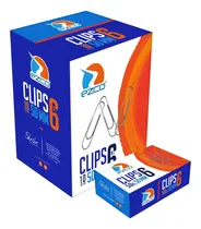 Comprar Clips Ezco N°6 X 50 Clips Niquelados X 10 Unidades