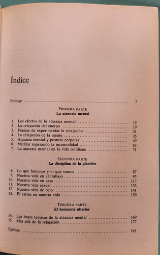 La Meditación Y La Relajación Como Tratamiento De La Inquiet (Usado)