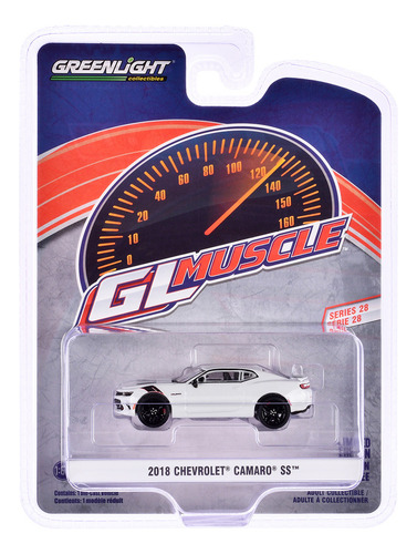 2018 Chevrolet Camaro Ss 1:64 Greenlight Color Blanco