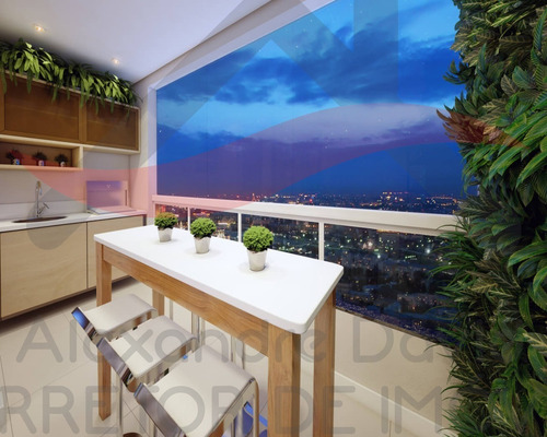 Imagem 12 de 14 de Jr São Paulo. Apartamento. 1 Dormitório, 47 M². Varanda Gourmet. Laminado Completo. Lazer. Garagem. Próximo Mcdonalds Av. São Paulo-sorocaba - Ap00087 - 69217113
