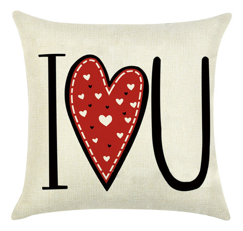 Fundas De Almohada Para El Día De San Valentín: Love Heart G