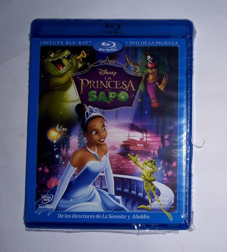 La Princesa Y El Sapo - Bluray + Dvd Disney