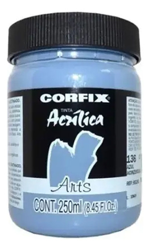 Acrilica Corfix Arts Gr1 136 Azul Acinzen 250ml