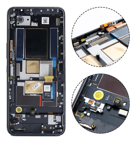 Para Asus Rog Phone 5 Zs673ks, Conjunto Lcd Original Con Un