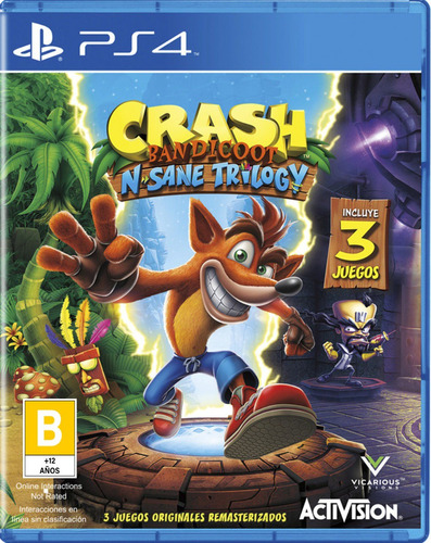 Crash Bandicoot: N. Sane Trilogy - Playstation 4