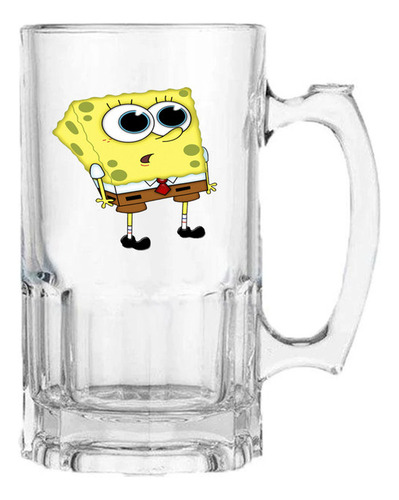 Vaso Cervecero B O B E S  P O N Ja Transparente L6