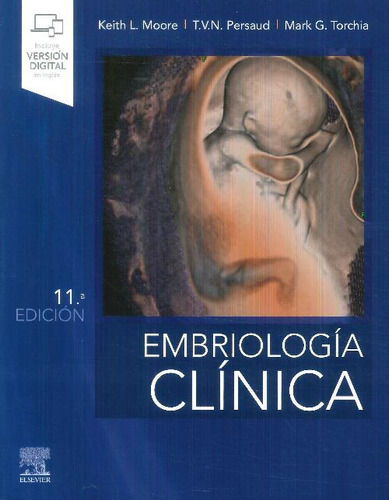 Libro Embriología Clínica De Mark G Torchia Keith L Moore T