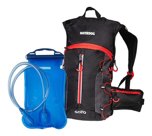 Mochila Goto Deportiva Waterdog 10l + Camel Bag 2.0