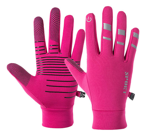 Guantes Cálidos De Invierno, De Forro Polar Y Terciopelo, En