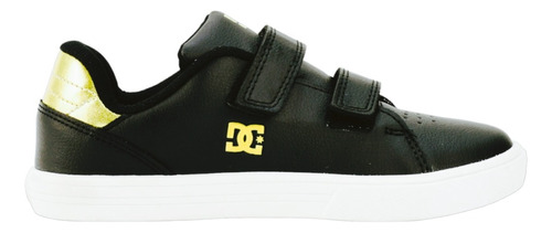 Tenis Dc Shoes Niño Infantil Casual Escolar Negro Notch