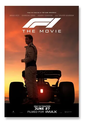 Poster Cartaz F1: O Filme D - 30x45cm | MercadoLivre