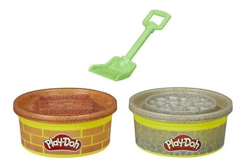 Play Doh Wheels Plastilinas Construcción Ladrillos Y Piedras