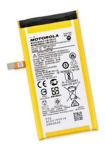 Bateria Jg40 Moto G7 Plus Jg40 3000mah 