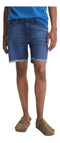 Bermuda Levis Azul 511 Cut Off Short