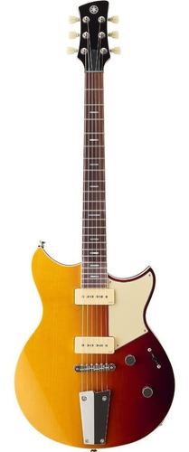 Guitarra elétrica Yamaha Revstar Standard RSS02T chambered de  mogno sunset burst poliuretano brilhante com diapasão de pau-rosa