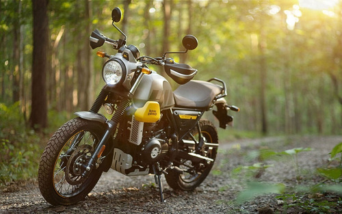 Imagen 25 de 25 de Royal Enfield Himalayan Scram 411 Sky Line Blue 2023