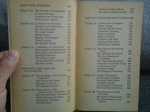 Future Shock Alvin Toffler J (Usado)