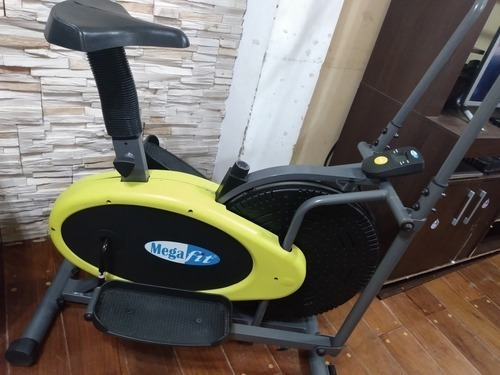 Escalador Megafit Elíptico Con Asiento Ejercicio- Sin Uso