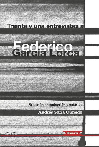 Libro: Treinta Y Una Entrevistas A Federico García Lorca. So